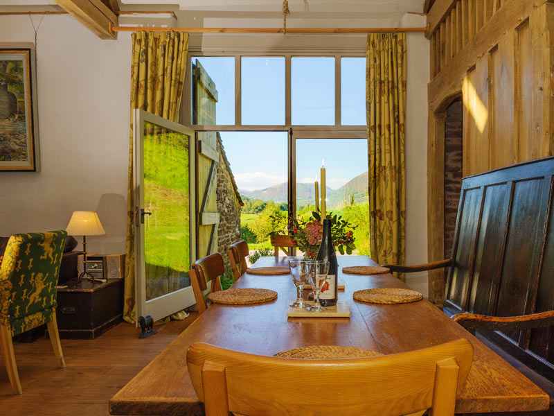 The Hafod Hillside Holiday Barn Conversion With Mountain Views